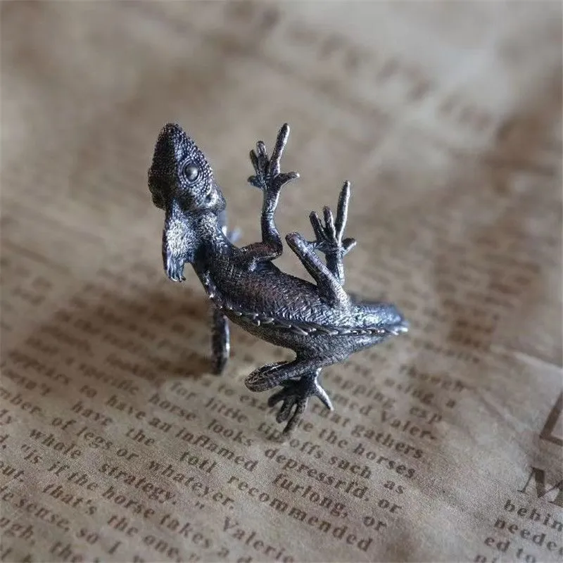 Retro Lizard Ring Personality Men's Sports Leisure Accessory