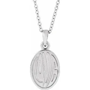 Retro "Love" 16-18" Necklace or Pendant 88275