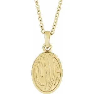 Retro "Love" 16-18" Necklace or Pendant 88275