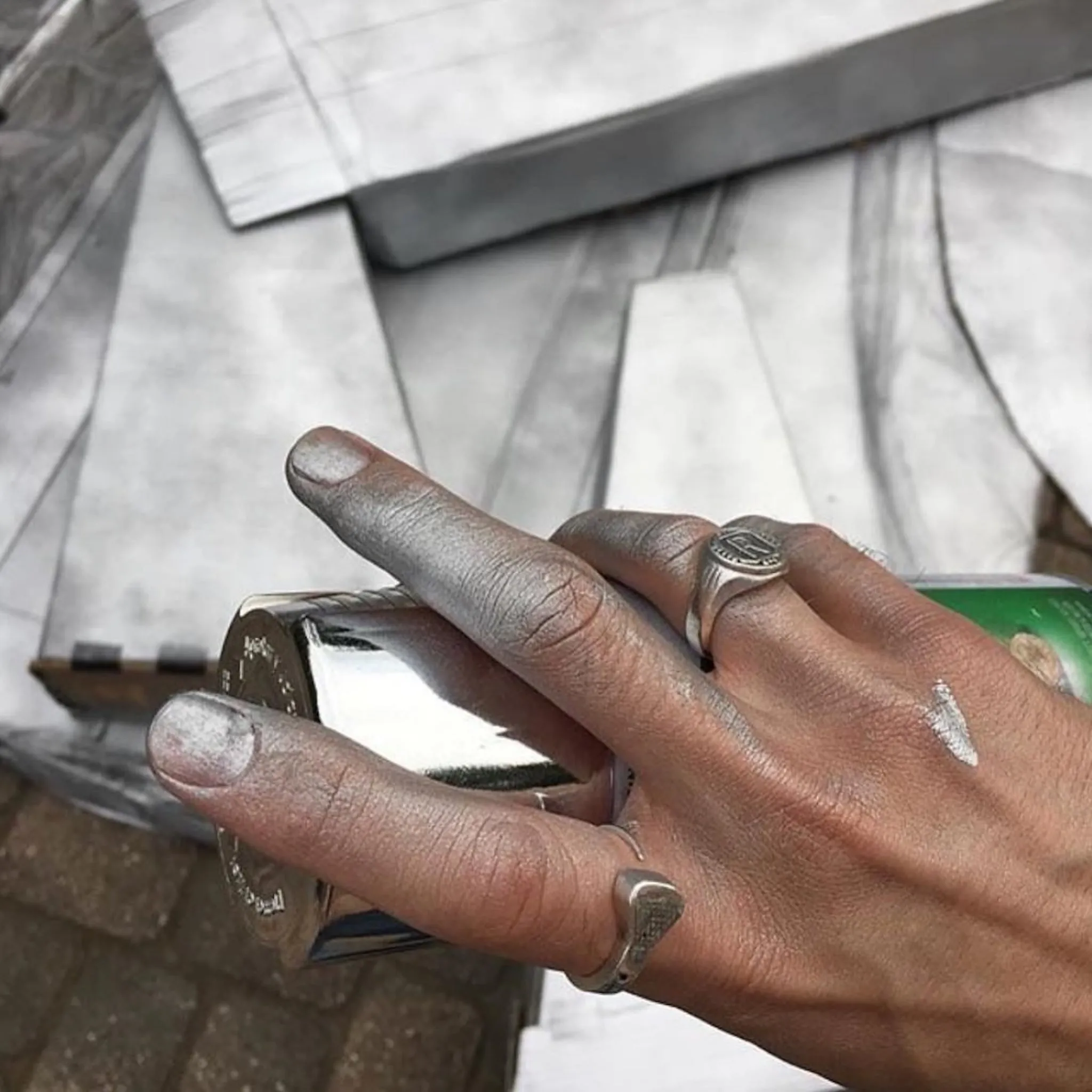 Riff Raff's Coffin Nail Ring (Rocky Horror Picture Show on Fox)