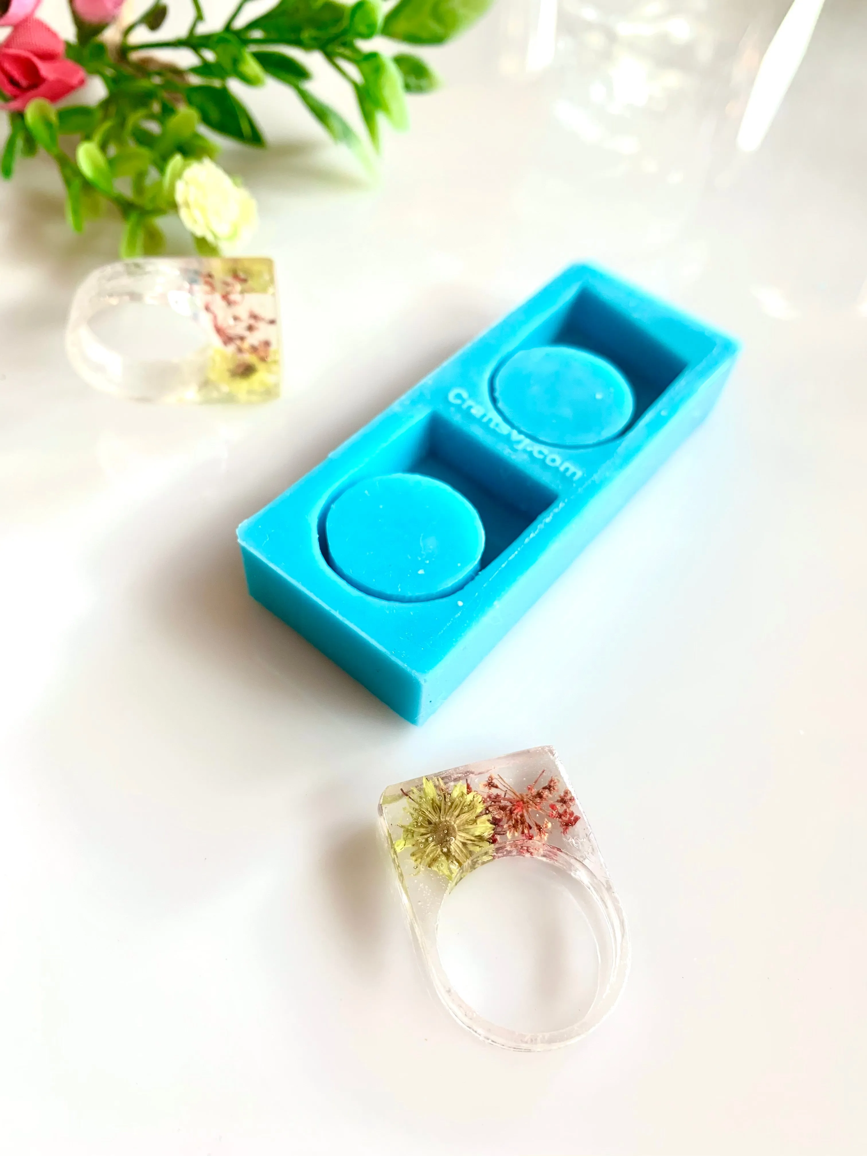 Rings silicone mold / Molde de silicón para anillos