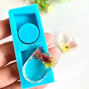Rings silicone mold / Molde de silicón para anillos