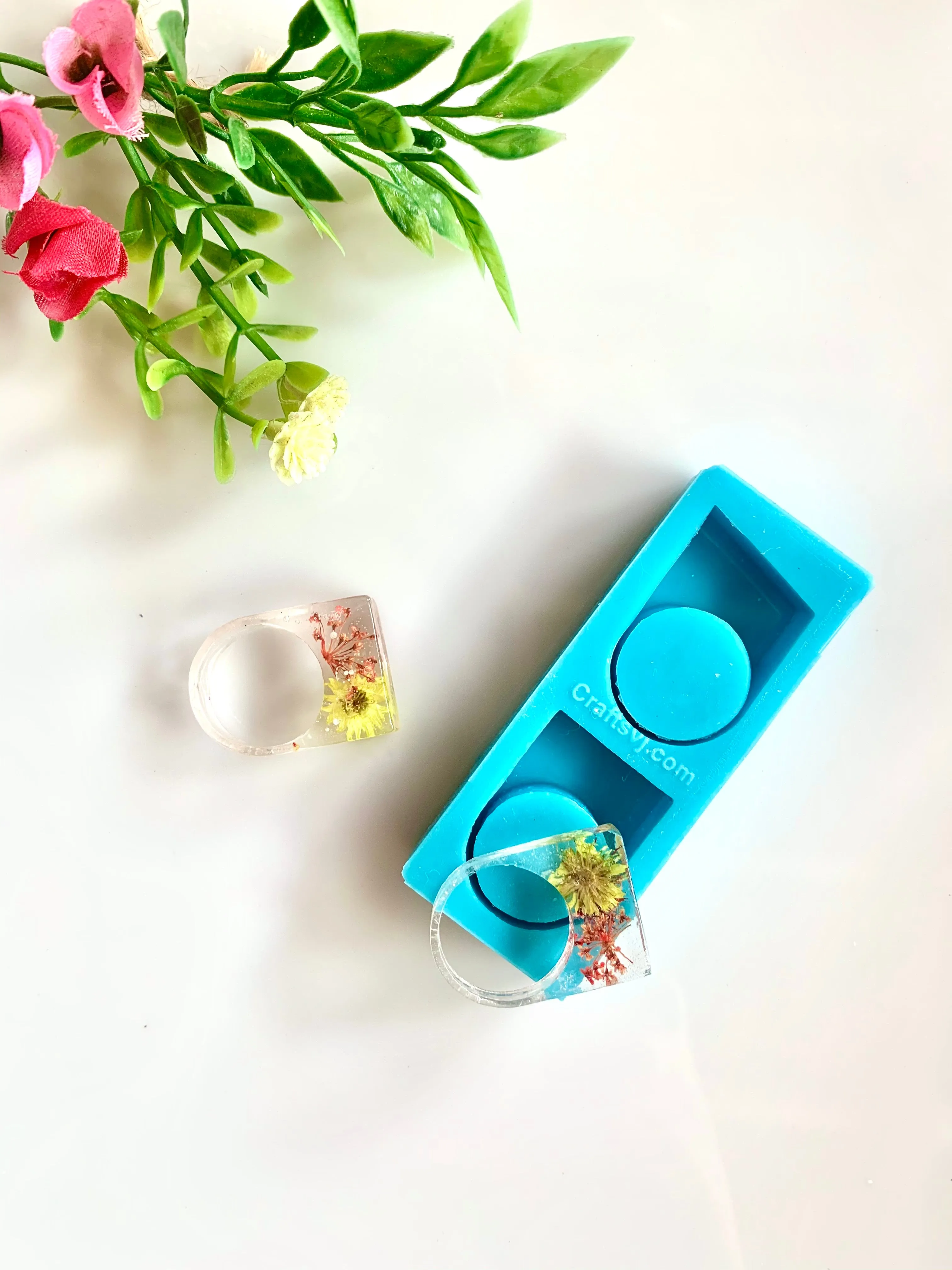 Rings silicone mold / Molde de silicón para anillos