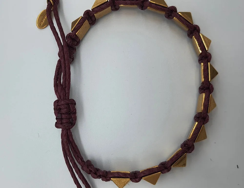 Rockstud Rope Bracelet