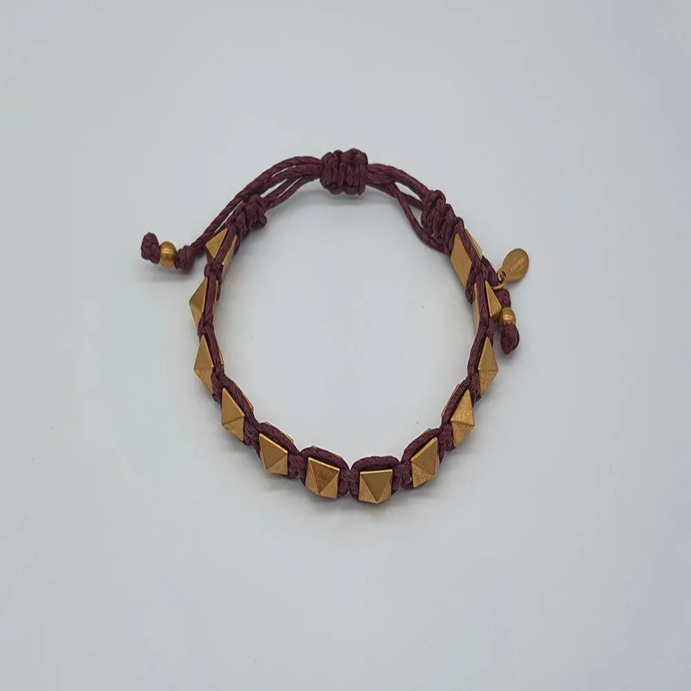 Rockstud Rope Bracelet