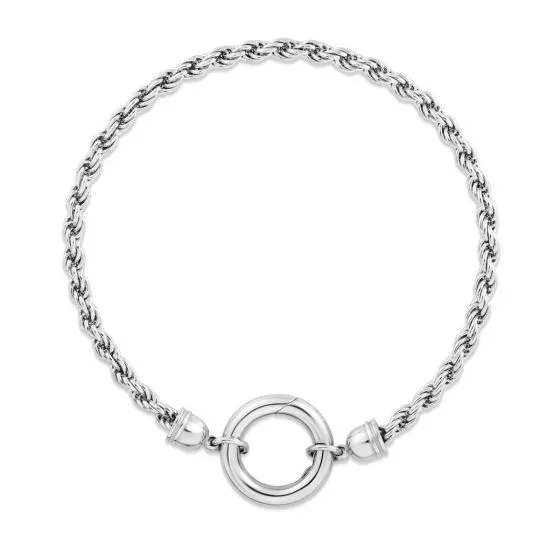 Royal Rope Chain Bracelet, 3.4mm