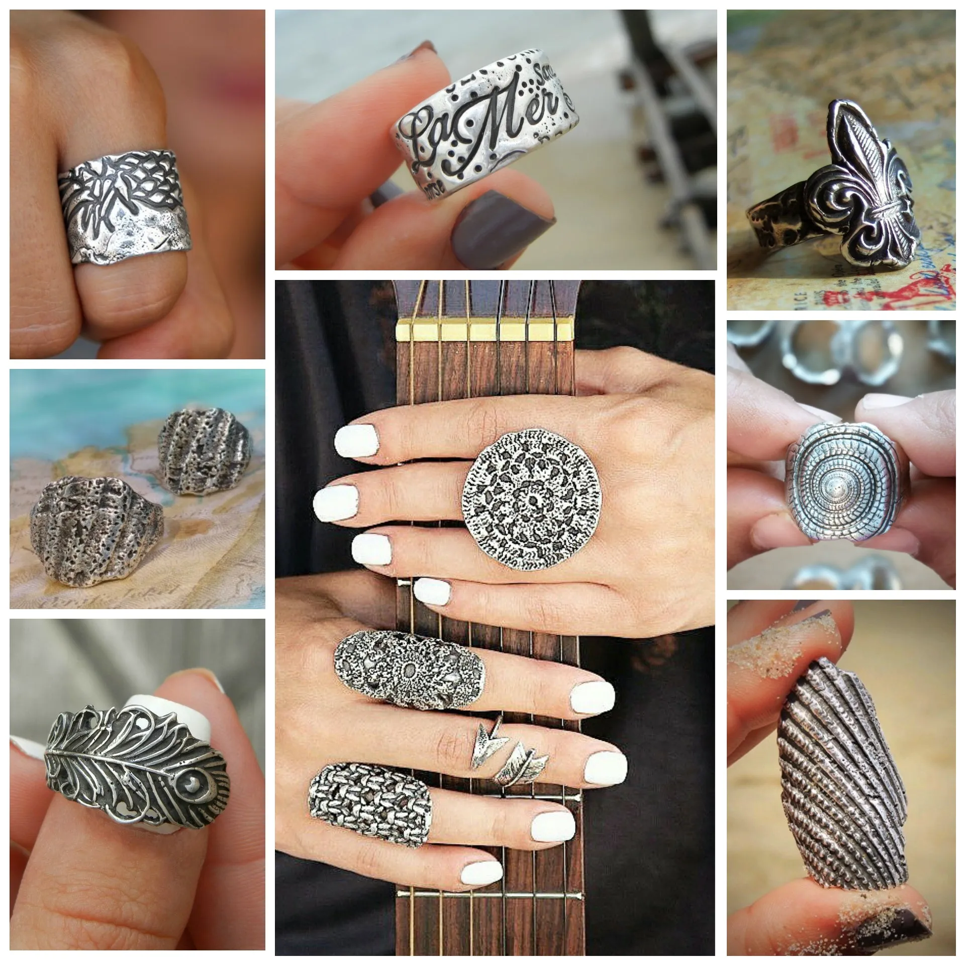 Rustic Jewelry "Fly" Bohemian Ring