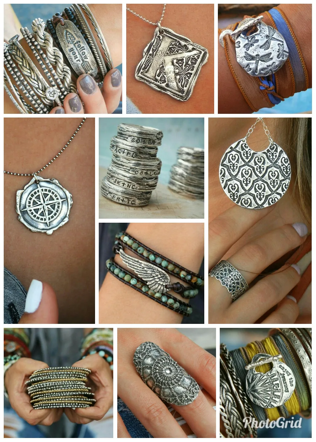 Rustic Jewelry "Fly" Bohemian Ring