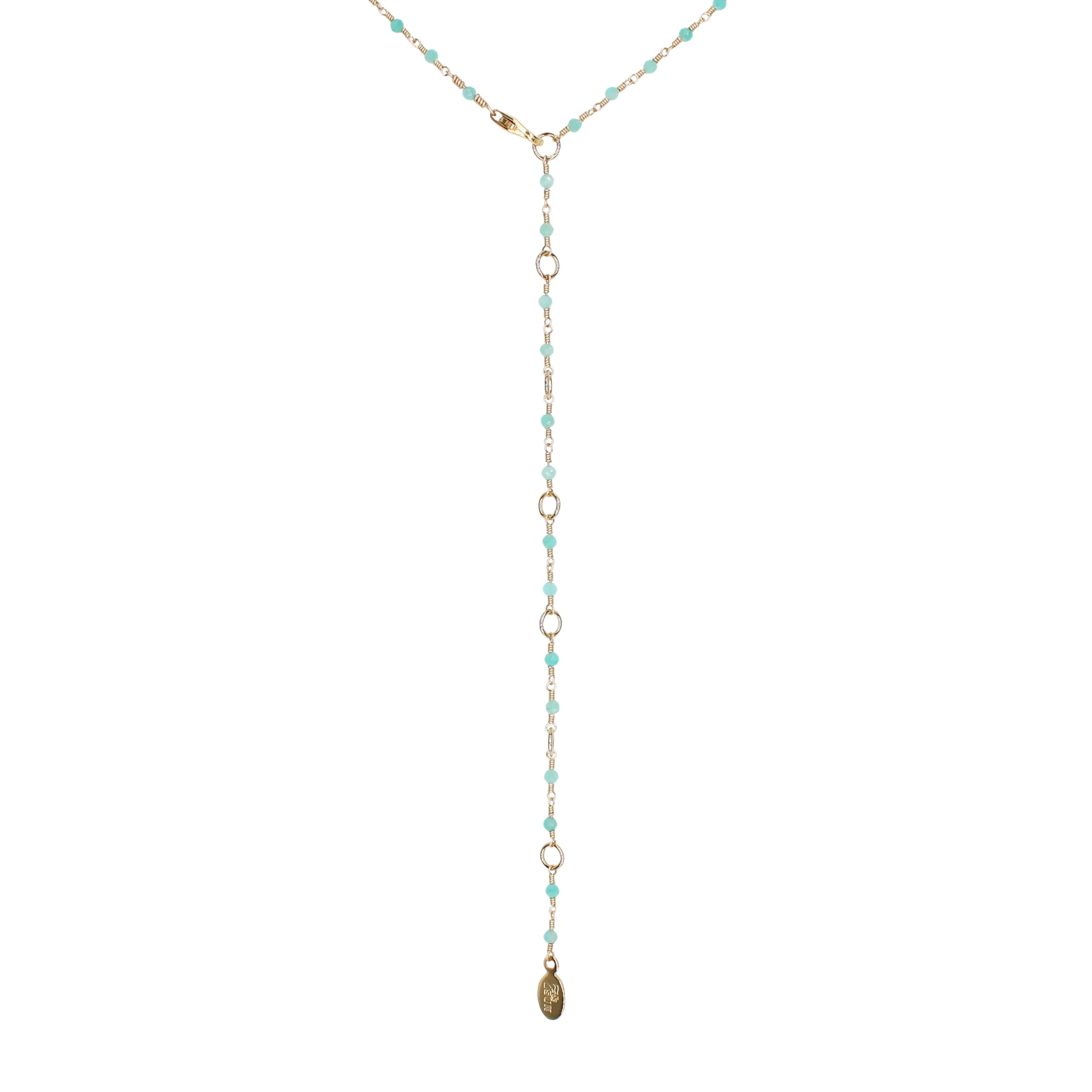 Sacred Strand Satin Amazonite
