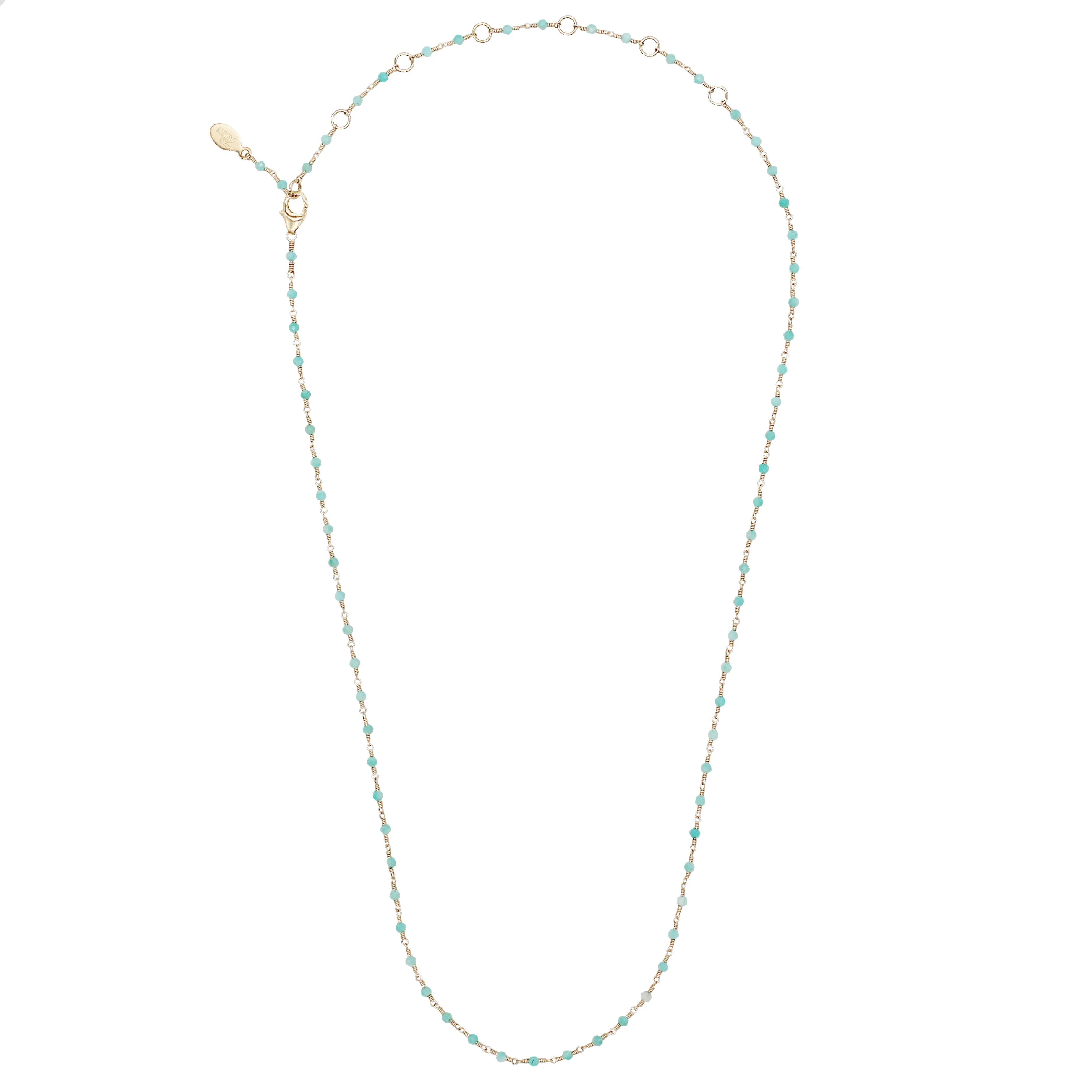 Sacred Strand Satin Amazonite