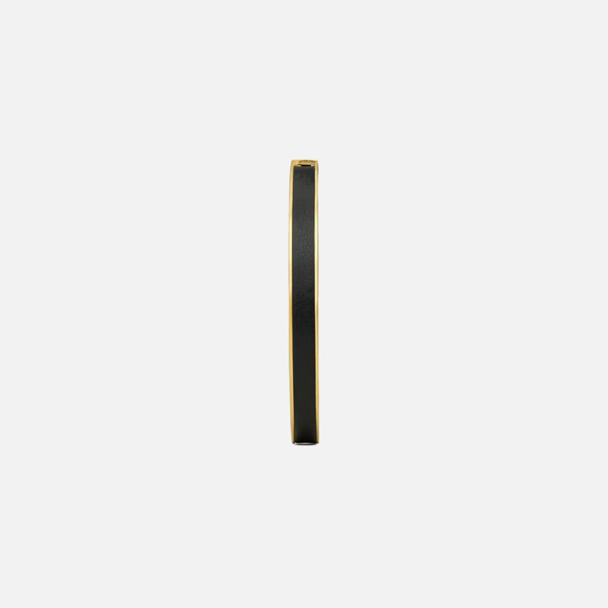 Saint Laurent Thin Bracelet - Black / Gold