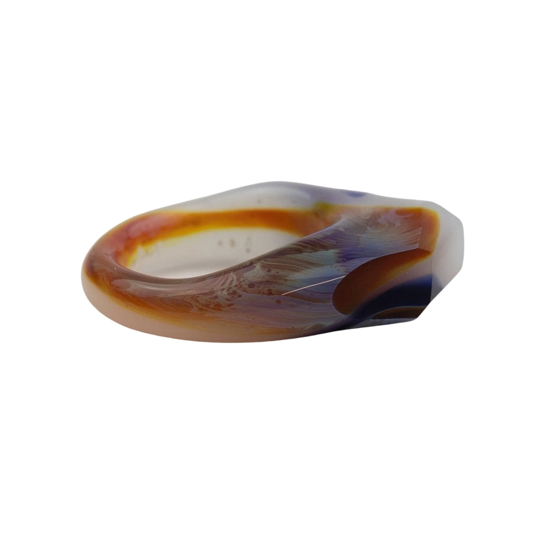 SaraBeth Post Chunky Ring Faceted