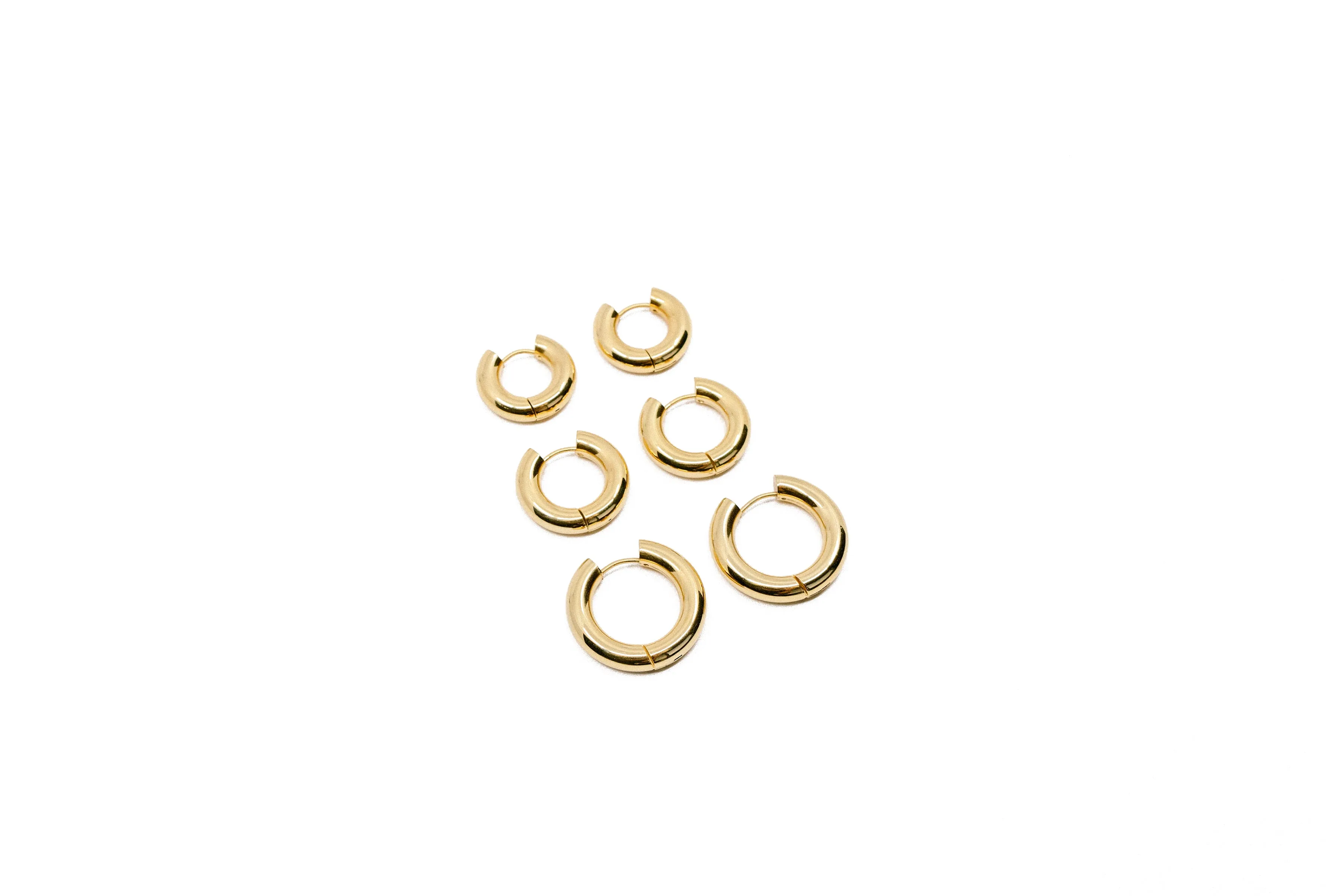 SIA HOOPS SMALL - GOLD