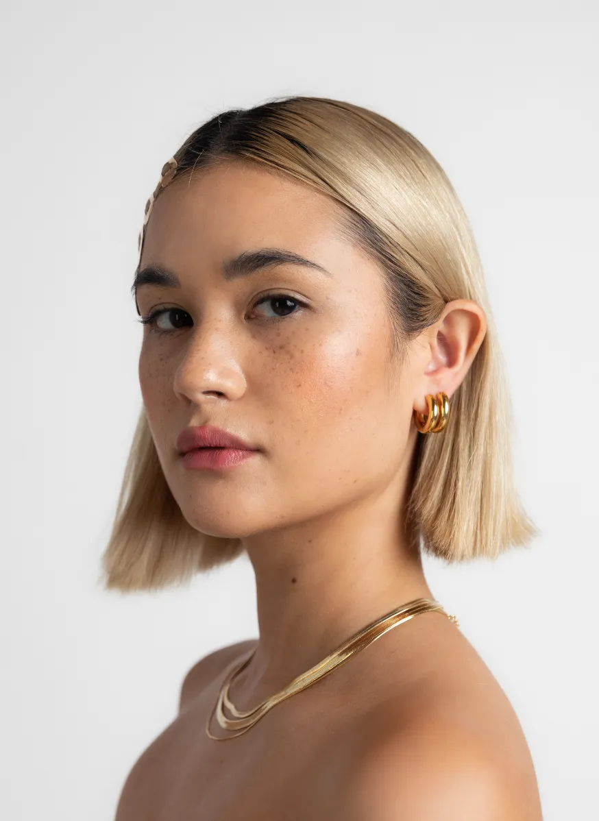 SIA HOOPS SMALL - GOLD