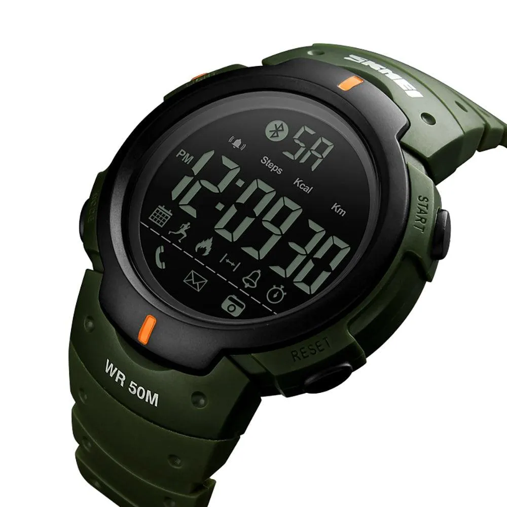 Skmei 1301 Original Bluetooth Calorie Pedometer Smart Watch