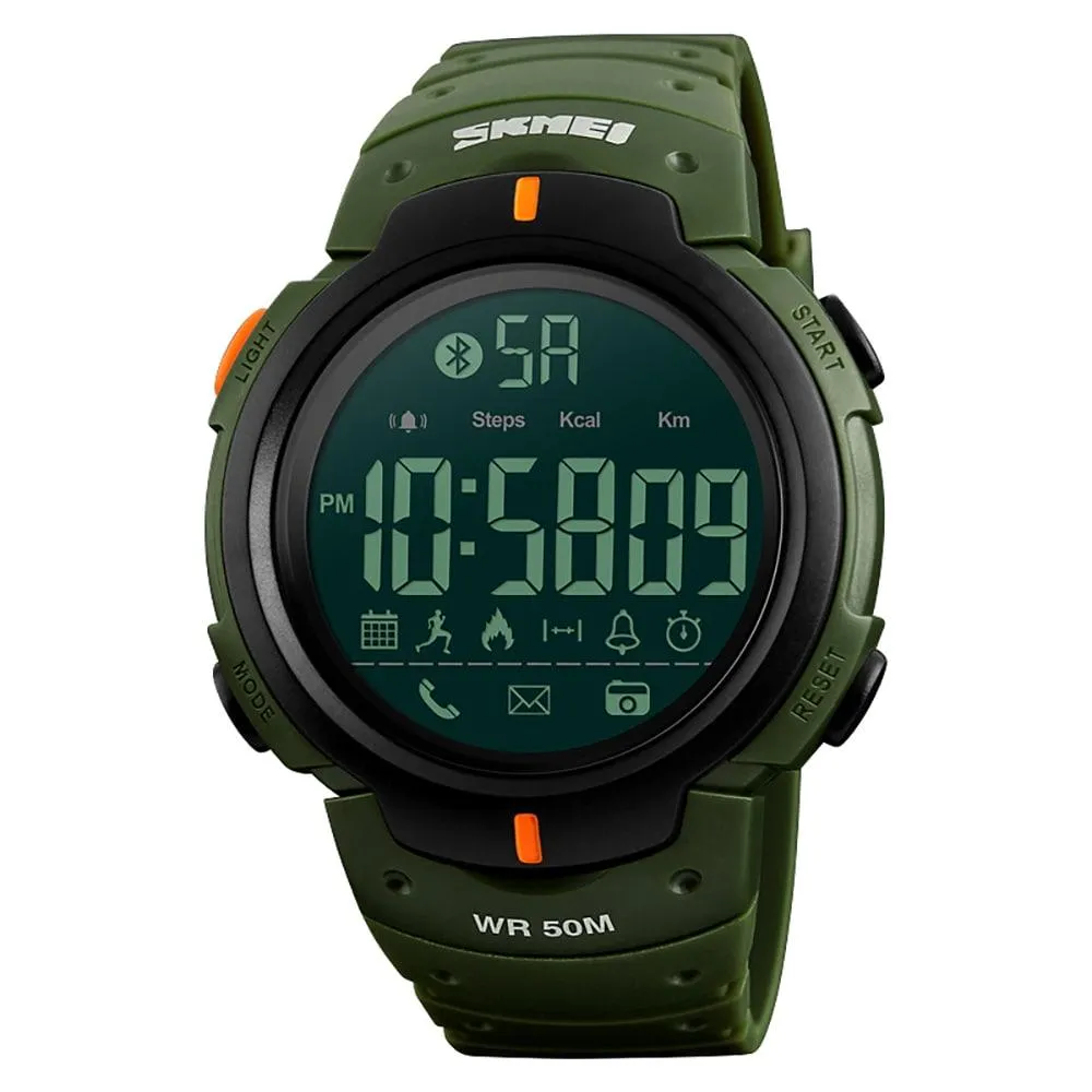 Skmei 1301 Original Bluetooth Calorie Pedometer Smart Watch