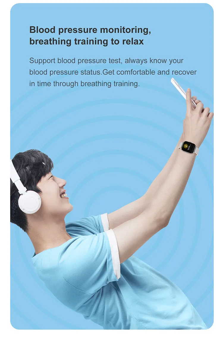 Smart watch DT94 Unisex Bracelet Sport Music Control Heart Rate Waterproof Smart Watch For Android IOS