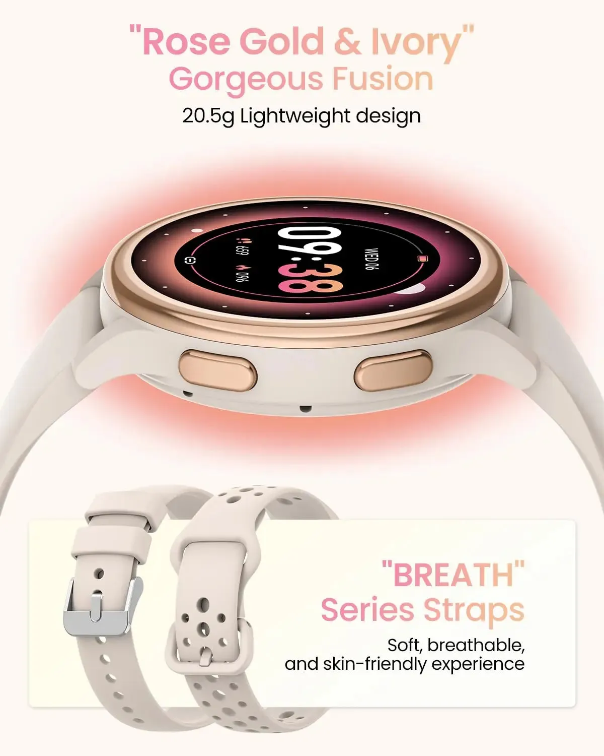 Smart Watches for Women [400 Watch Faces/Calls/Female Health], 1.27" Fitness Tracker Smartwatch for iPhone ＆ Android, Activity T