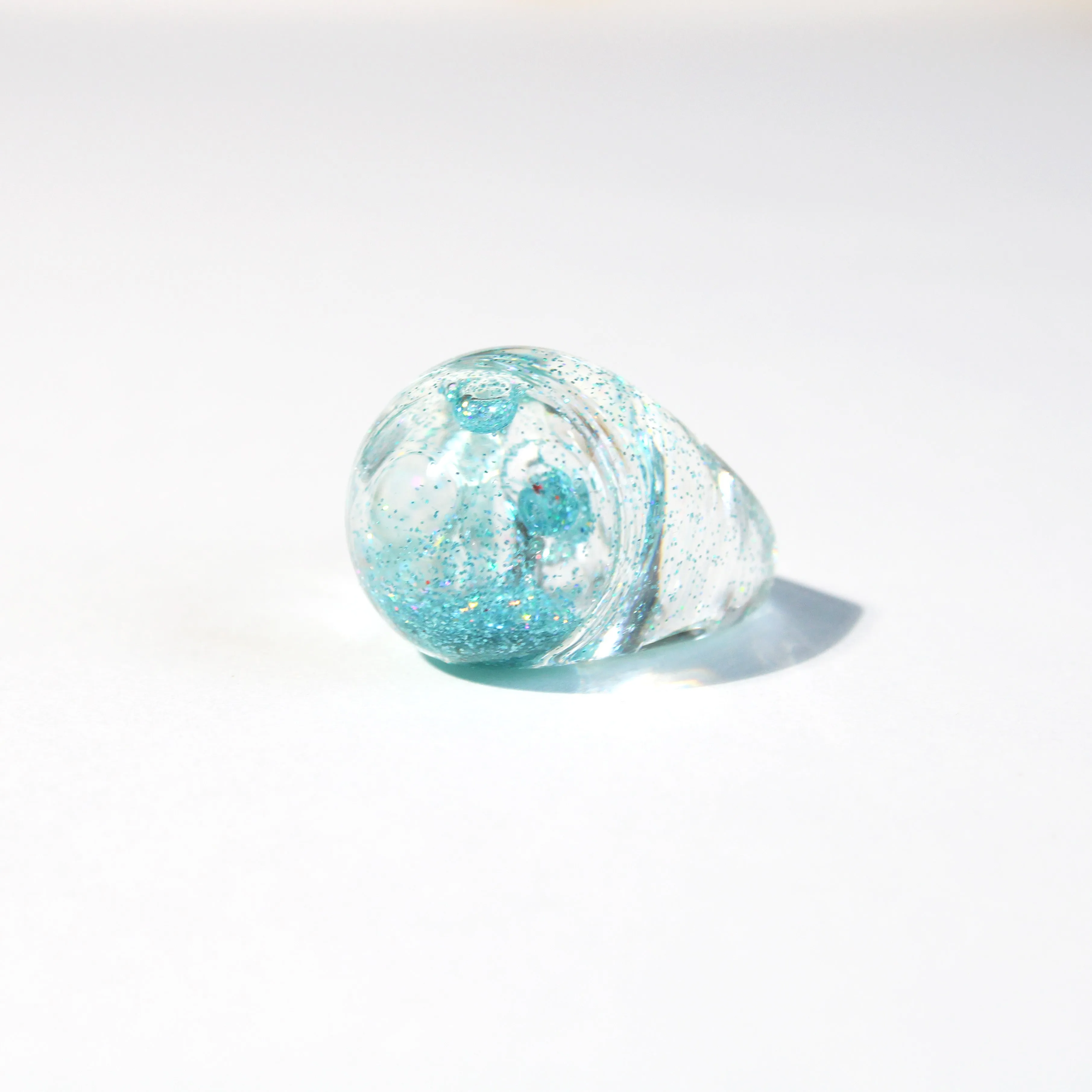 Snow Globe Chunky glitter Blue