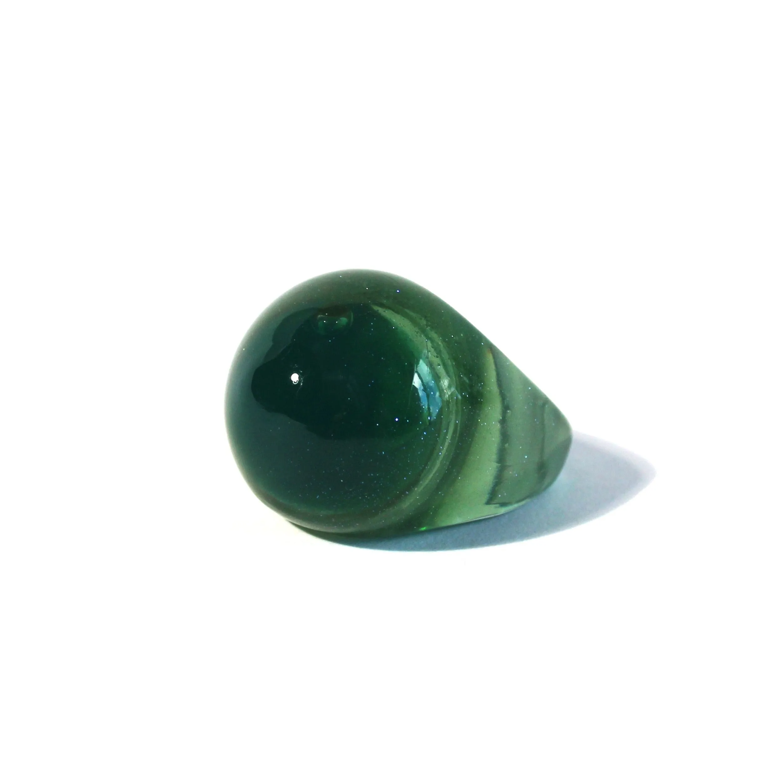 Snow Globe Ring Evergreen