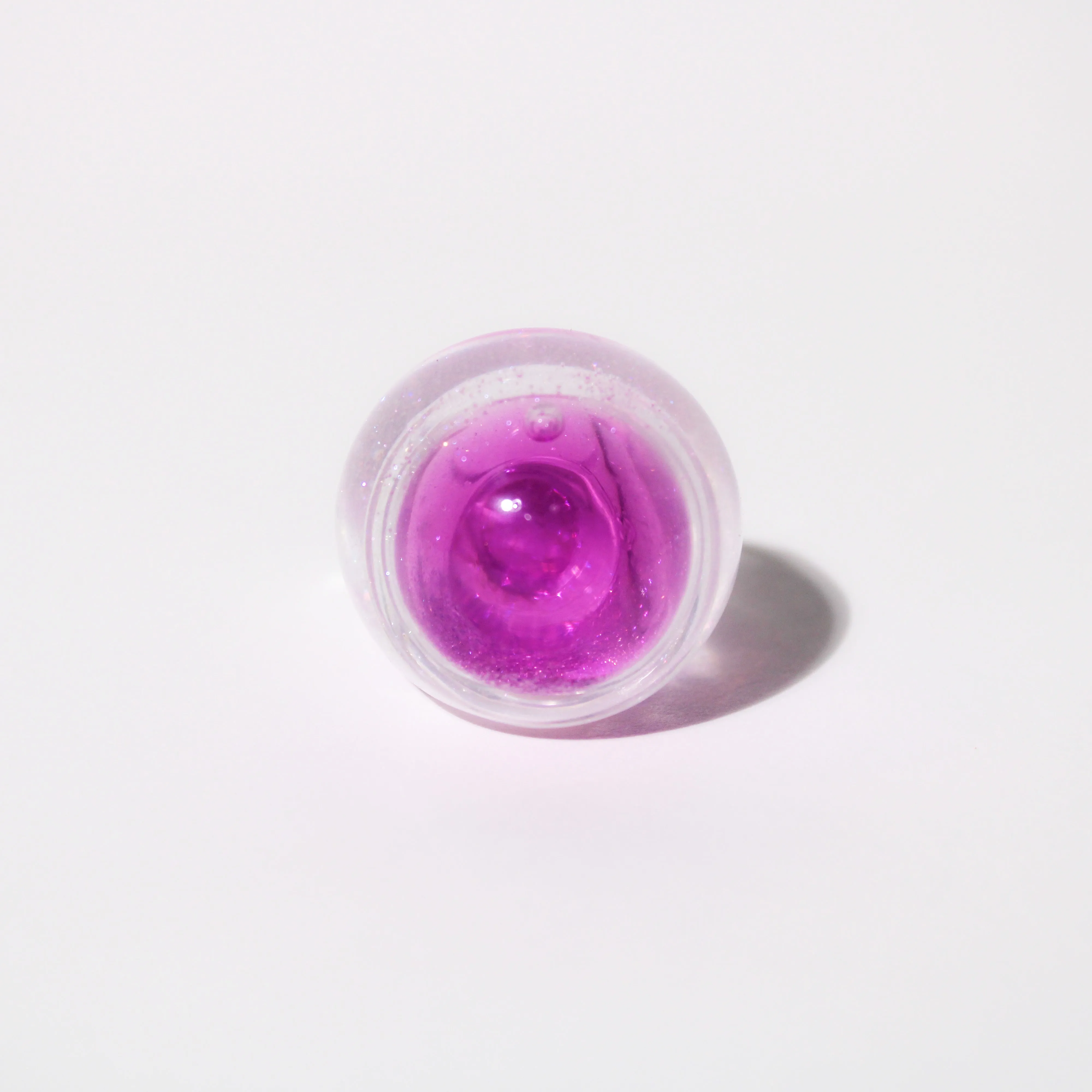 Snow Globe Ring Fuchsia