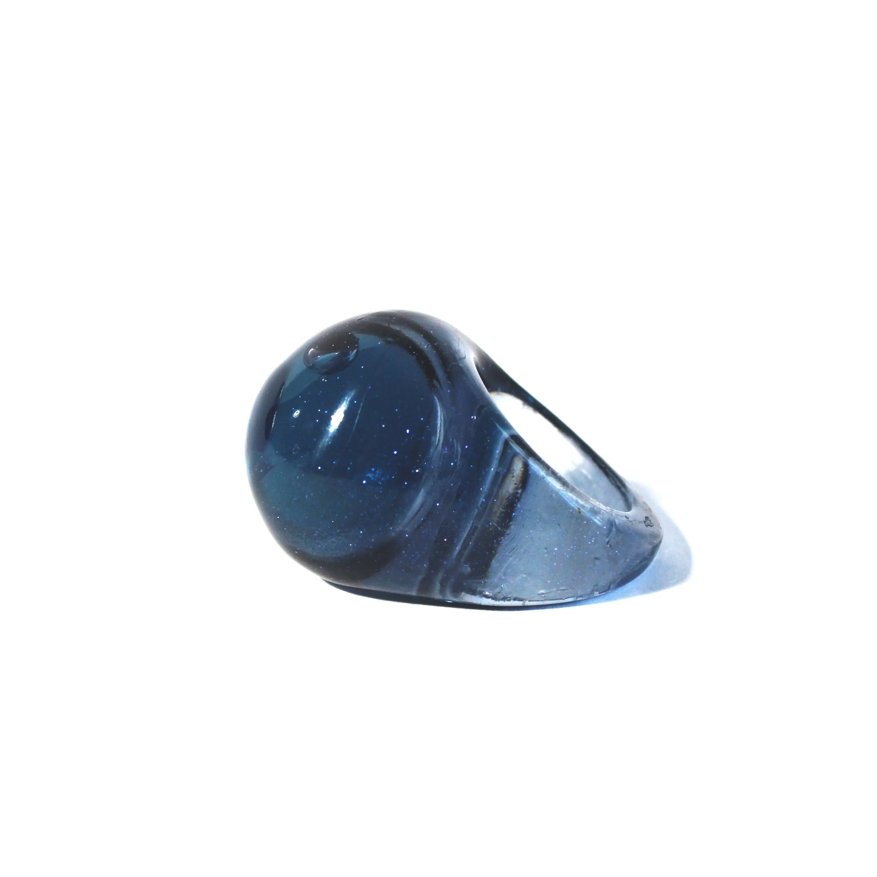 Snow Globe Ring Midnight
