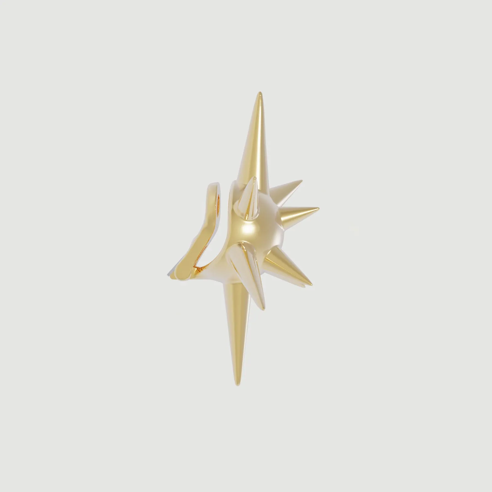 Spiked Ball Earrings