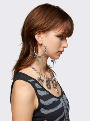 Spiked Riot Earrings