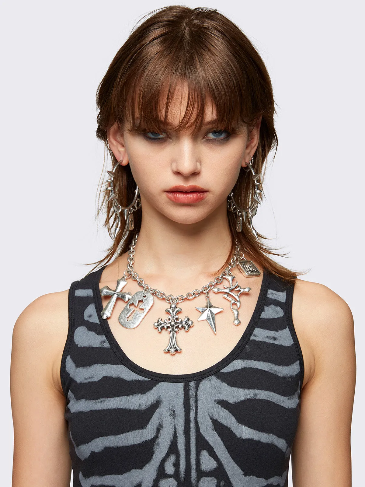 Spiked Riot Earrings