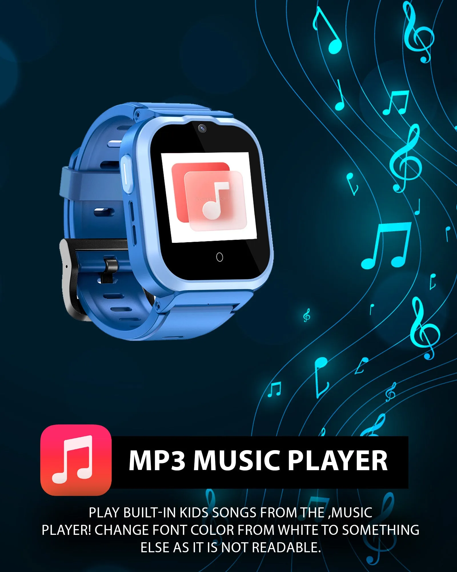 Spiky Cyclops 4g Voice Calling Kids Smartwatch