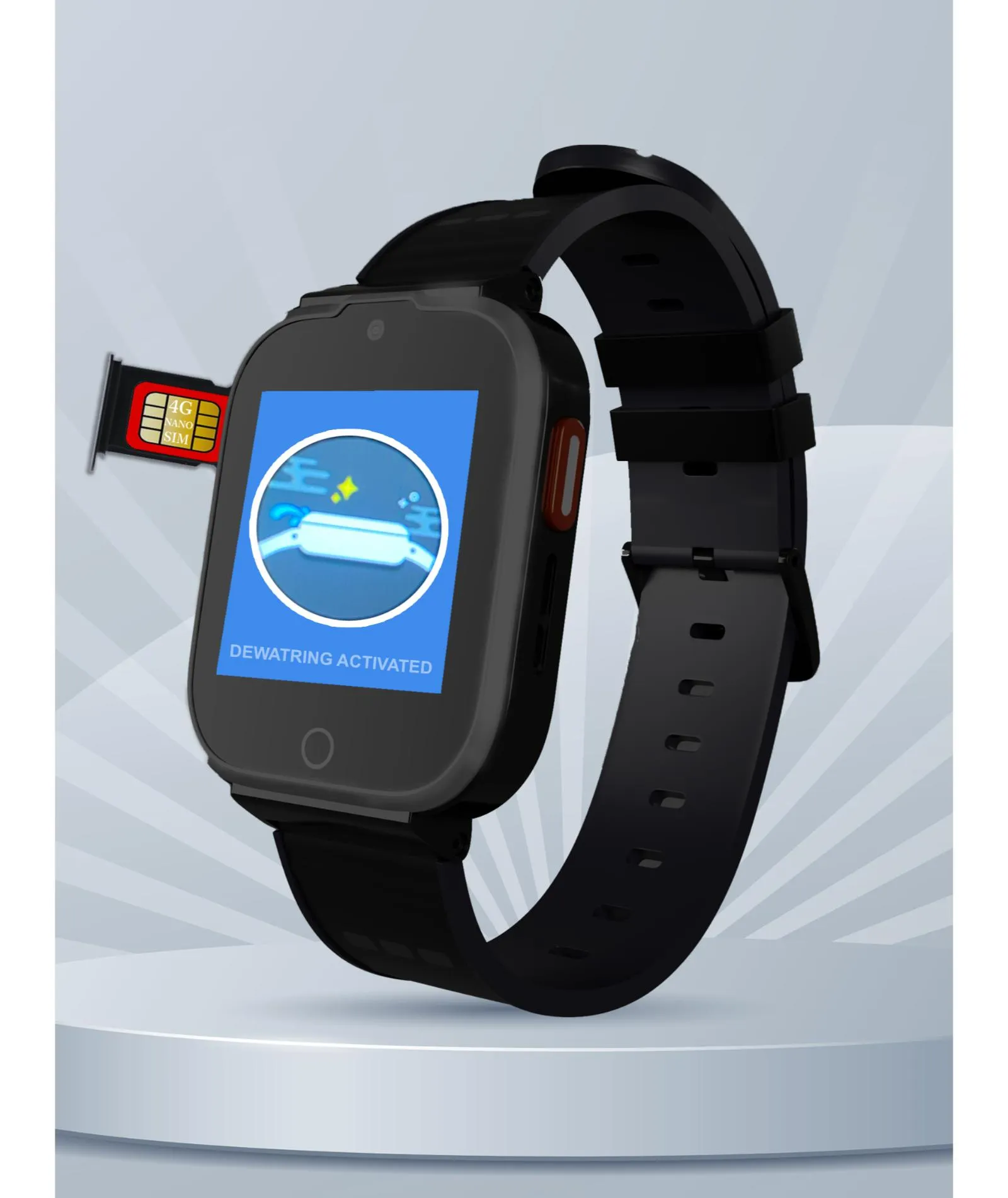 Spiky Cyclops 4g Voice Calling Kids Smartwatch