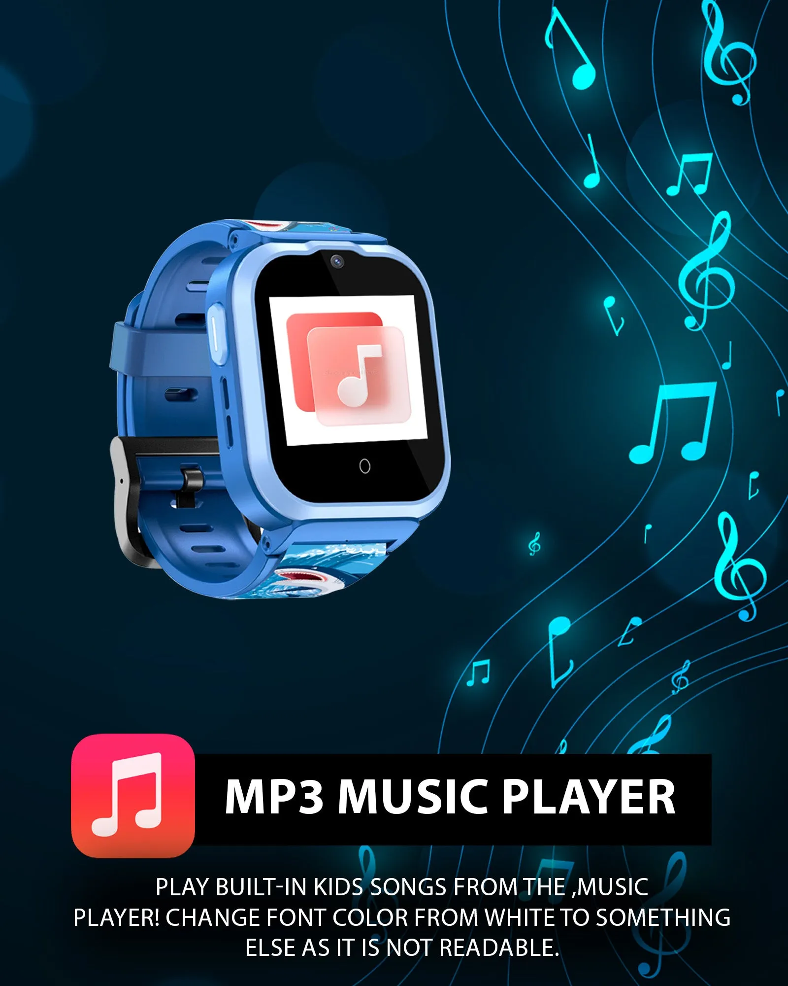 Spiky Cyclops 4g Voice Calling Kids Smartwatch