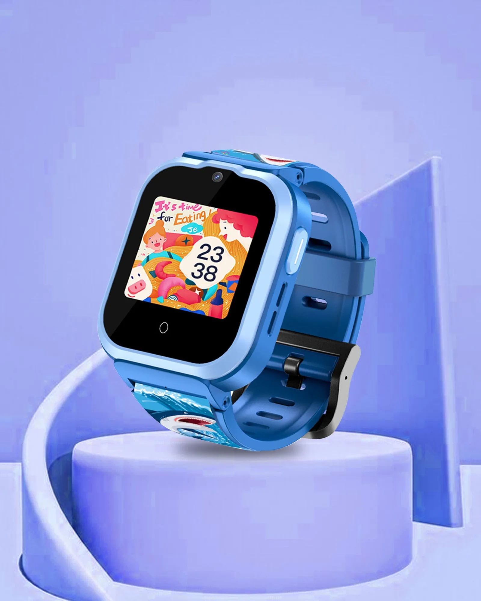 Spiky Cyclops 4g Voice Calling Kids Smartwatch