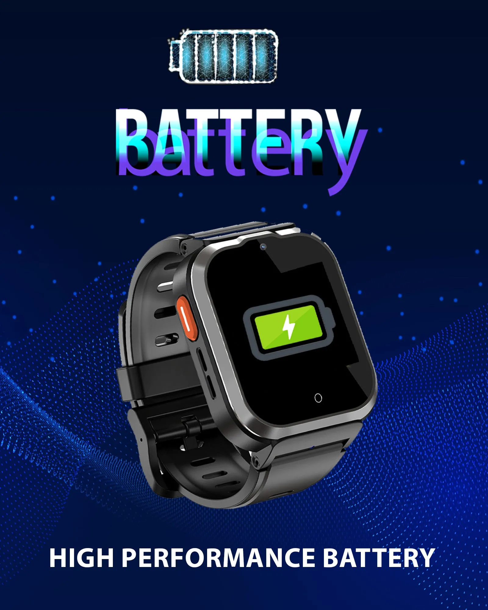 Spiky Cyclops 4g Voice Calling Kids Smartwatch