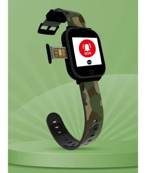 Spiky Cyclops 4g Voice Calling Kids Smartwatch