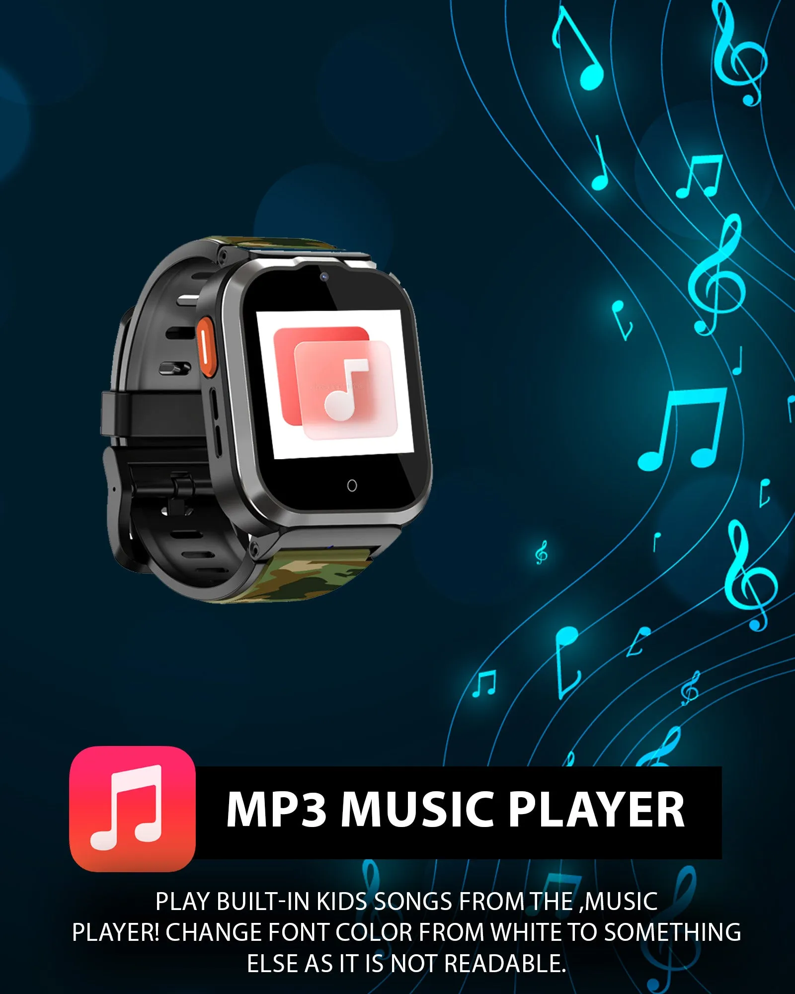 Spiky Cyclops 4g Voice Calling Kids Smartwatch