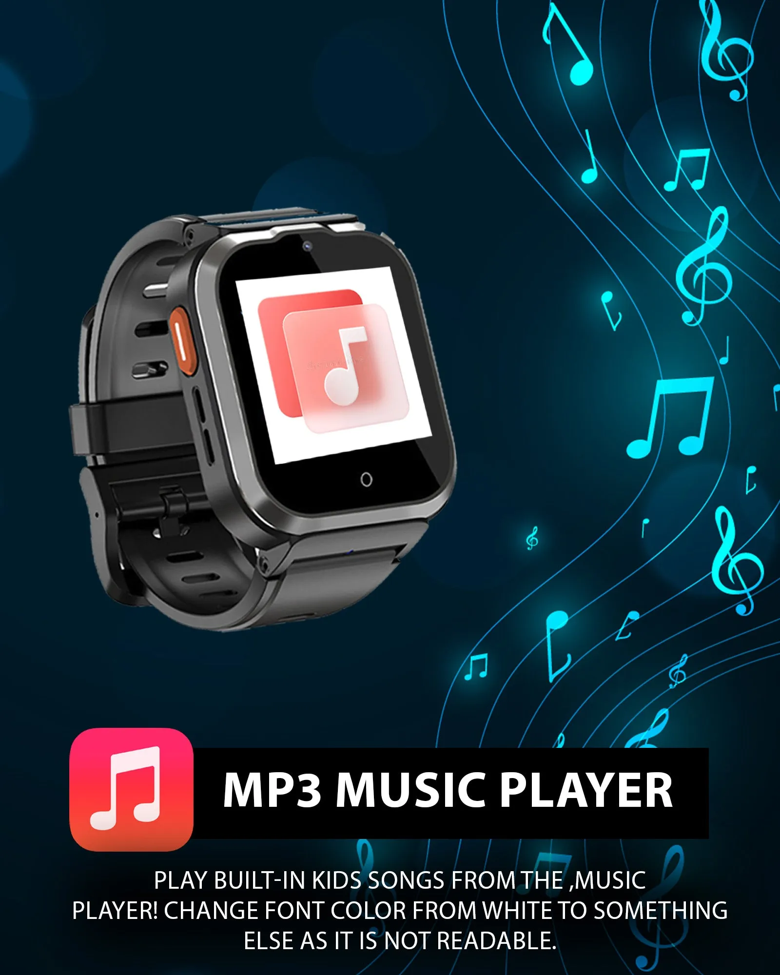 Spiky Cyclops 4g Voice Calling Kids Smartwatch