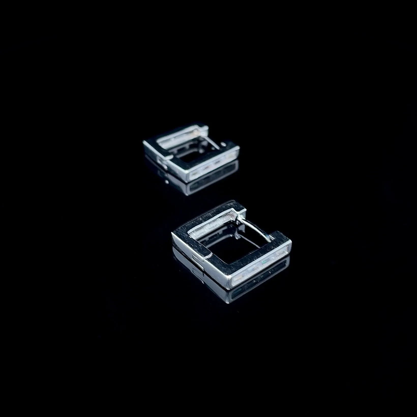Square Hoop Earrings