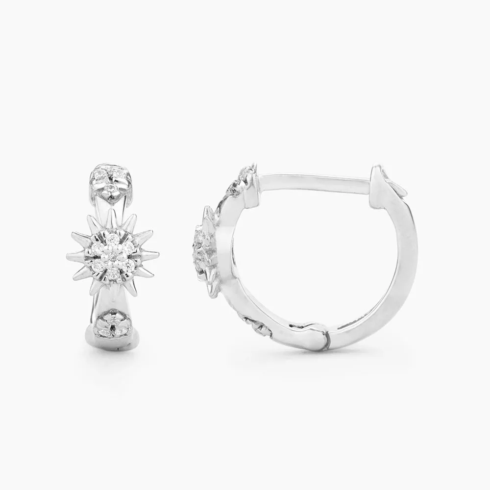 Star of the Show Hoop Earrings