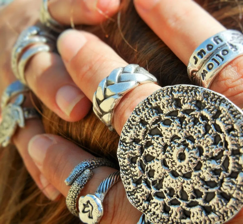 Sterling Silver Statement Rings