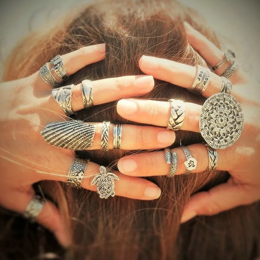 Sterling Silver Statement Rings
