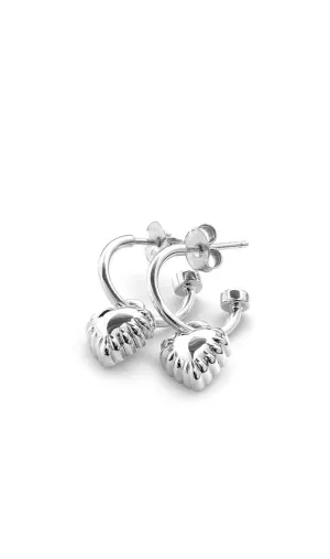 STOLEN GIRLFRIENDS CLUB Chrome Claw Anchor Sleeper - Stirling Silver