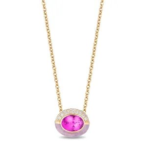 Sugar & Spice Gemstone Statement Pendant Necklace