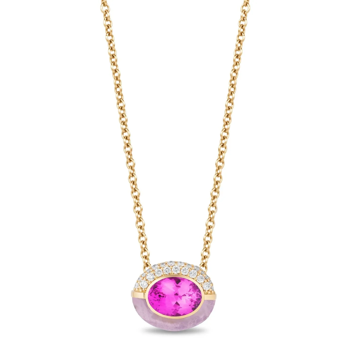Sugar & Spice Gemstone Statement Pendant Necklace