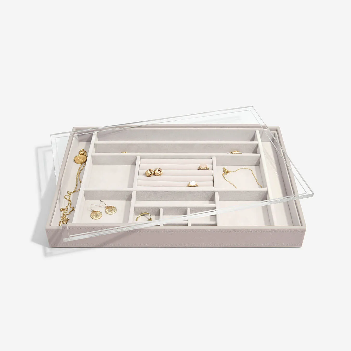 Supersize Ring/Accessory Layer with Display Lid