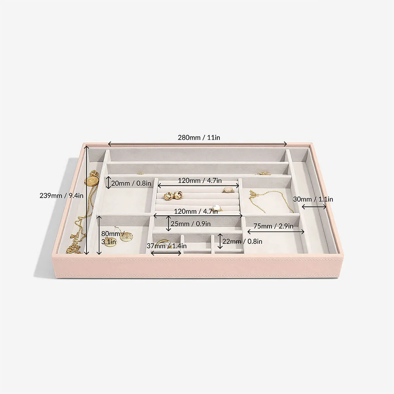 Supersize Ring/Accessory Layer with Display Lid