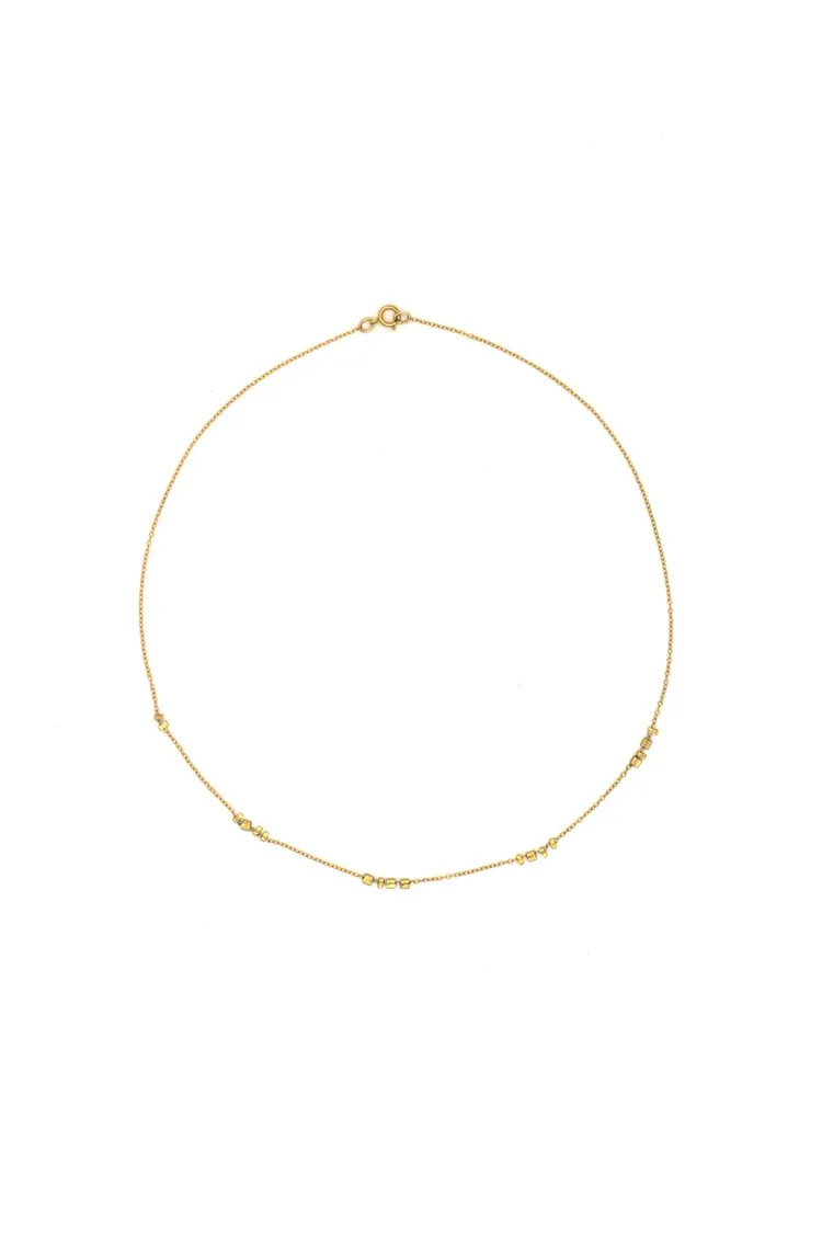 Sylvia Benson "Inhale Confidence, Exhale Doubt" Morse Code Necklace