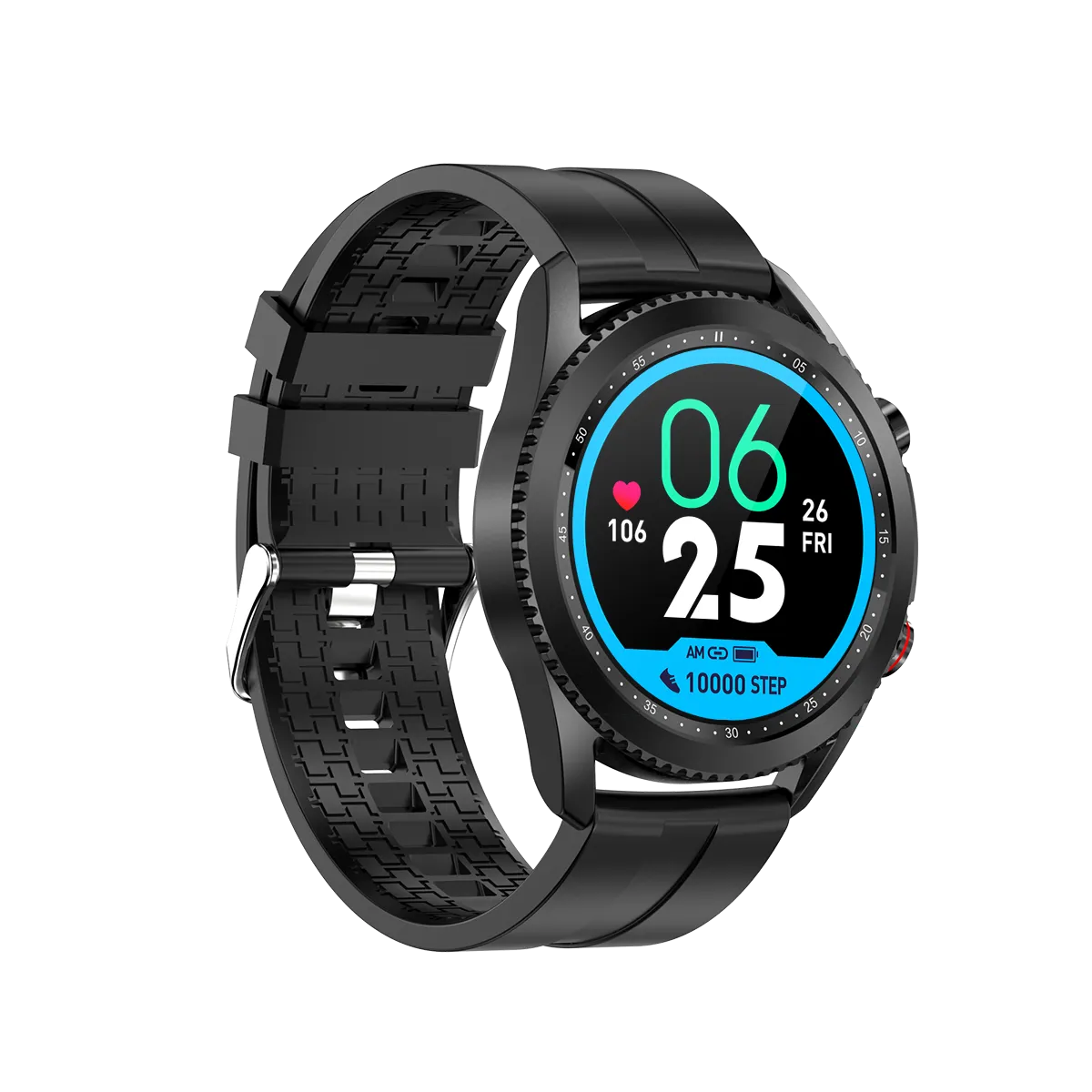 T41 With 1.3 HD Full Touch Screen Long Battery Life Heart Rate Blood Oxygen Health For Woman Men Smart Watch