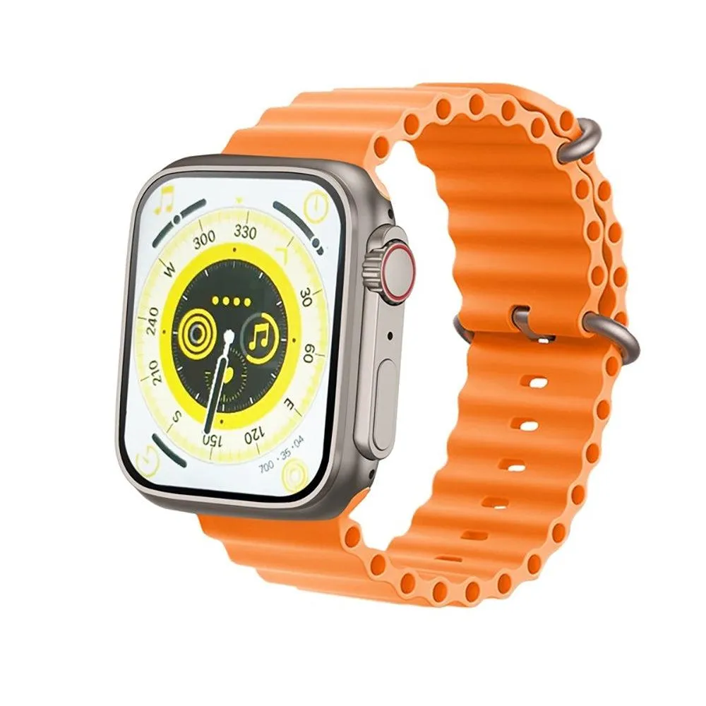 T900 Smart Watch 2.09" Infinite Display Wireless Charging Heart Rate Monitor  Bluetooth Call Watch