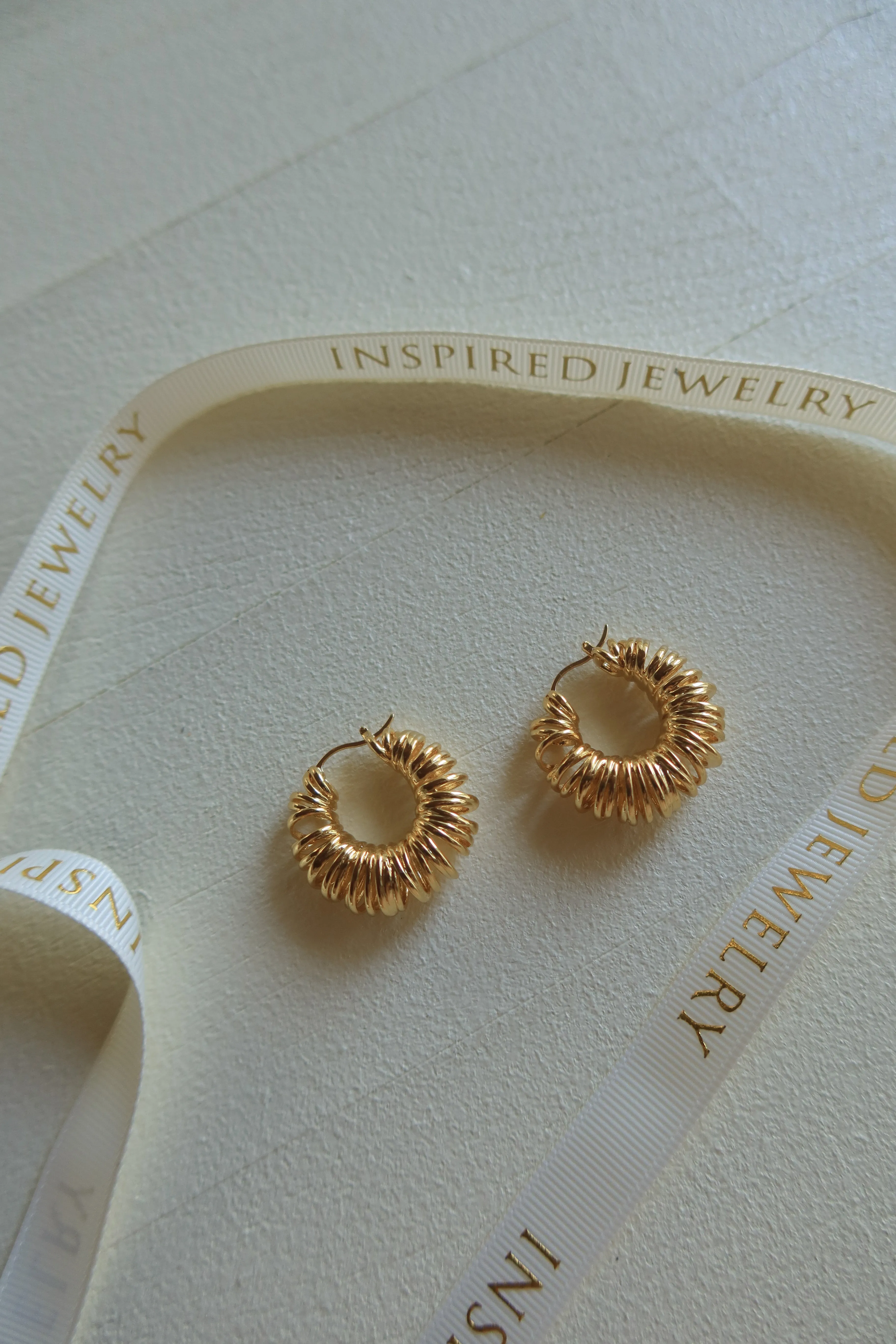 Telephone Wire Hoops( Hinge Back)